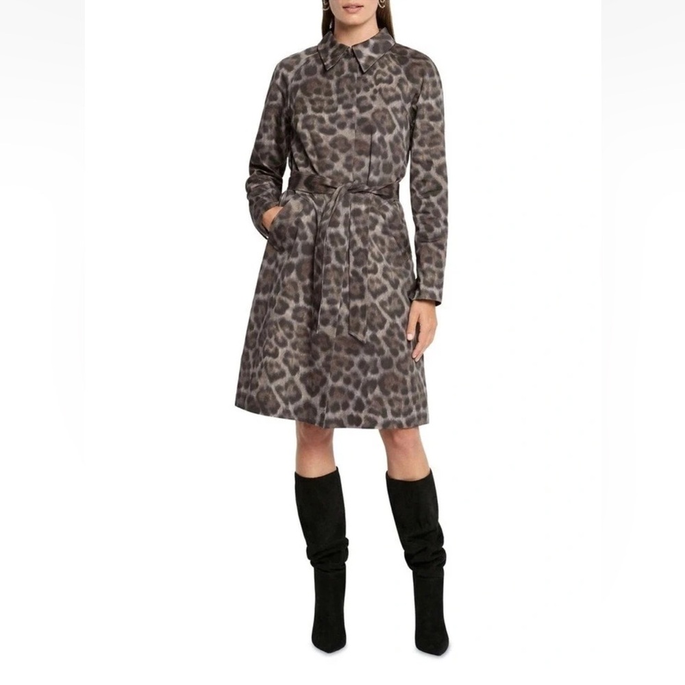 SASS & BIDE “Lives Lived" Leopard Trench Coat - NWT - XL - Picture 1 of 15